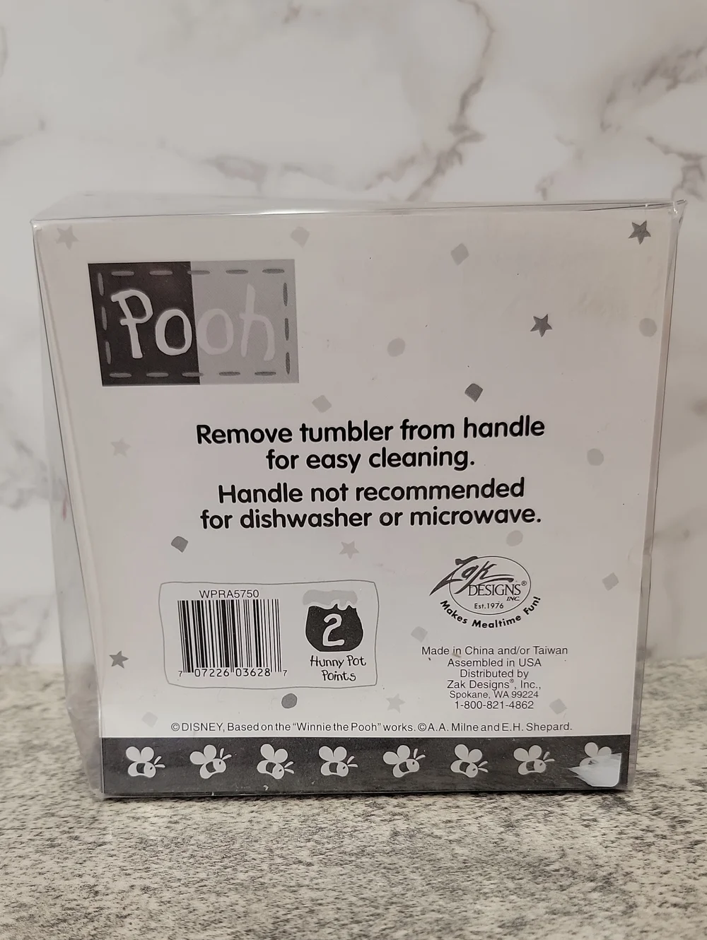 Vintage Disney Winnie the Pooh Character Cup — New in Box